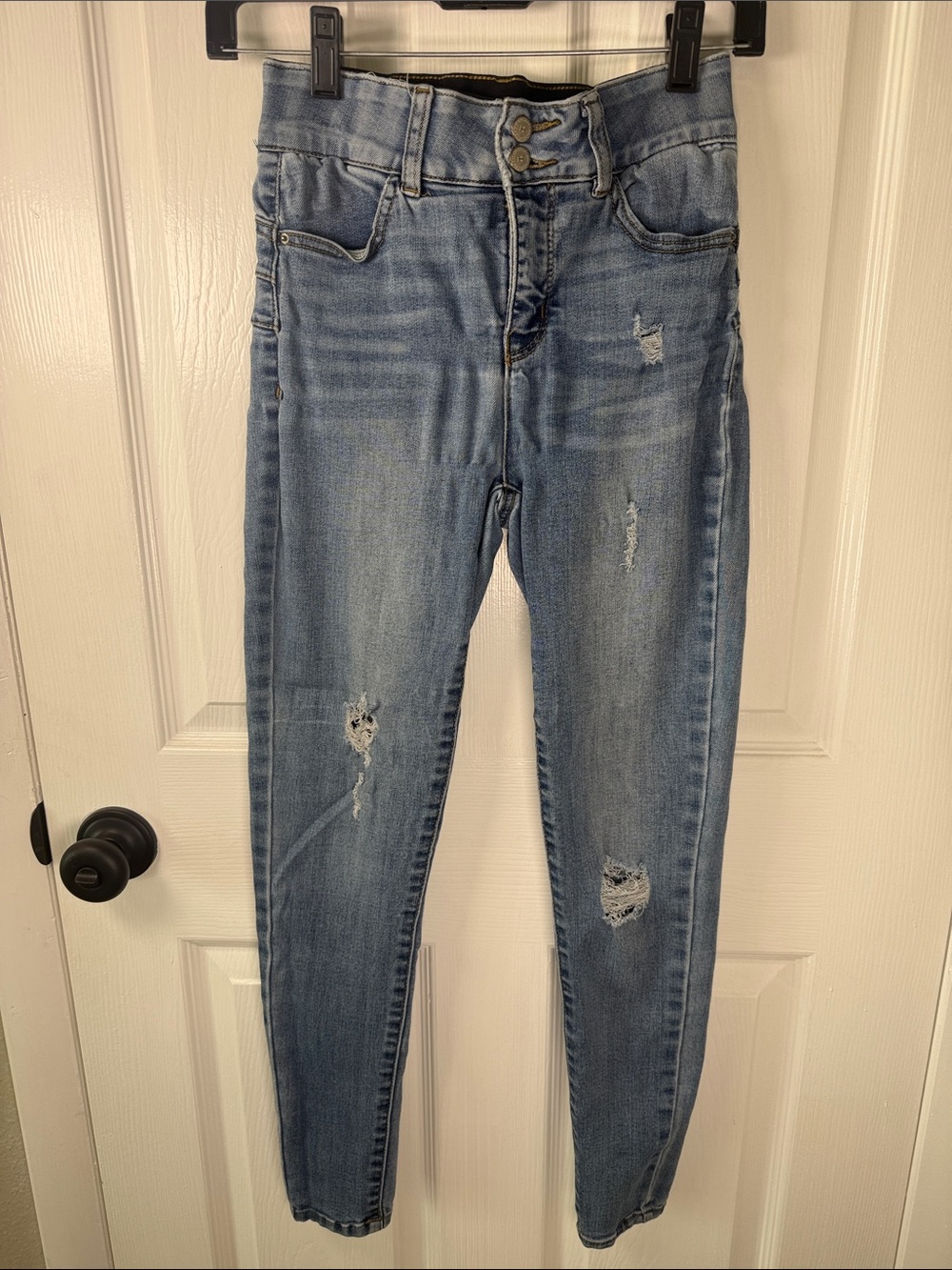 Highway Jeans Light Blue Skinny Ripped Women's Jeans